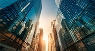 City skyscrapers